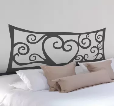 Bett Kopfende Aufkleber - TenStickers