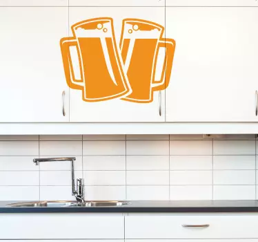 Bier Aufkleber - TenStickers
