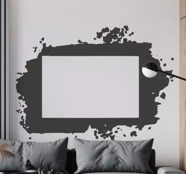 Bilderrahmen kleben Splash frames - TenStickers