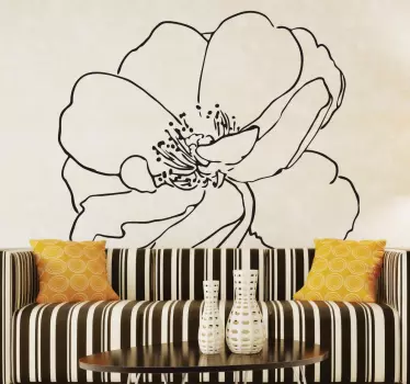 Blume Aufkleber - TenStickers