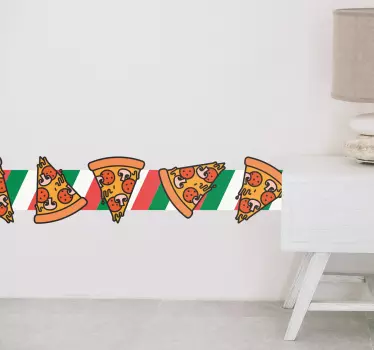 Wandtattoo Pizza - TenStickers