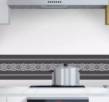 Bordüre selbstklebend elegantes fliesendesign - TenStickers