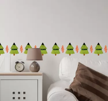 Aufkleber Tannen - TenStickers