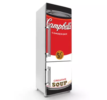 Kühlschrank Folie Campbells - TenStickers