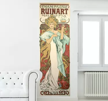 champagne ruinart Aufkleber - TenStickers