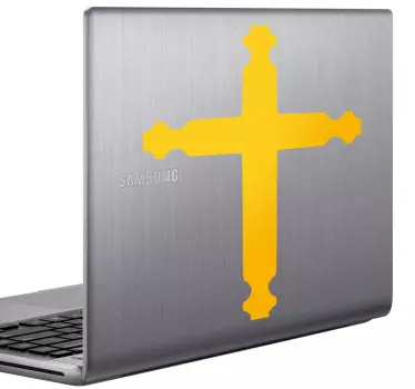 Christliches Kreus Sticker - TenStickers