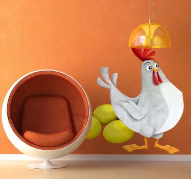 Das goldene Ei Aufkleber - TenStickers