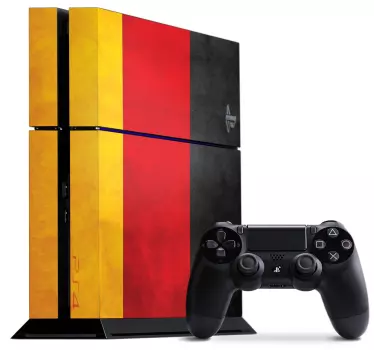 Deutschland Sticker für die Ps4 - TenStickers
