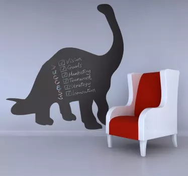 Tafelfolie Diplodocus - TenStickers
