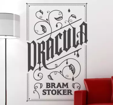 Dracula Aufkleber - TenStickers