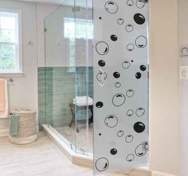 Wasserfeste Folie für Dusche Blasen - TenStickers