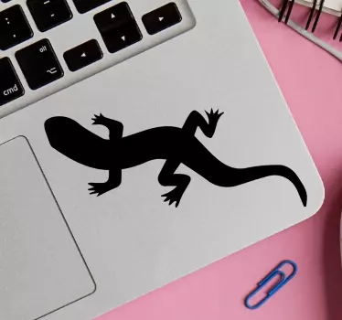 Eidechse Tier Laptop Aufkleber - TenStickers