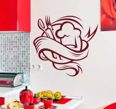 Essen Motiv Aufkleber - TenStickers