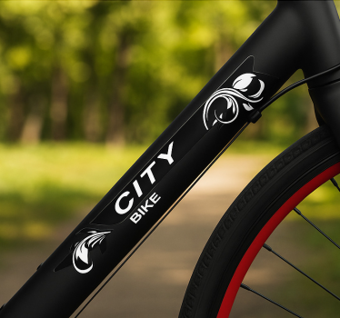 Fahrrad Aufkleber fahrrad-Stadtserie - TenStickers