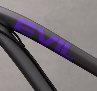 Fahrrad aufkleber interstellar pfad grafiken - TenStickers
