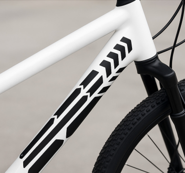 Fahrrad Aufkleber pfeile-design - TenStickers
