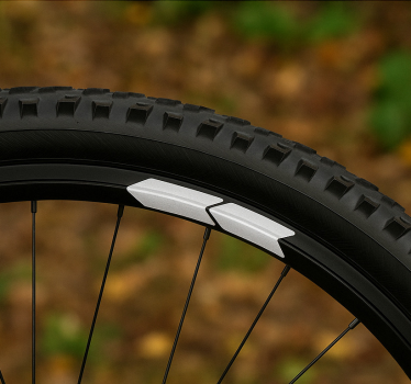 Fahrrad aufkleber felgenpfeile - TenStickers