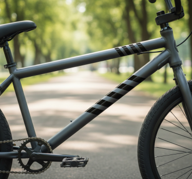 Fahrrad aufkleber rennstreifen set - TenStickers