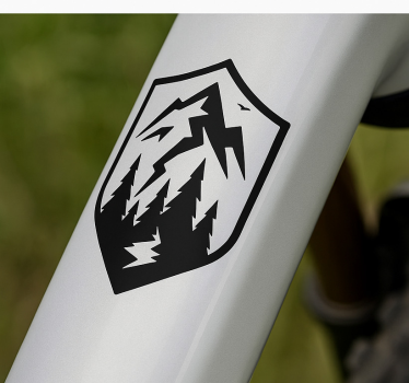 Fahrrad aufkleber timberline trail folien - TenStickers