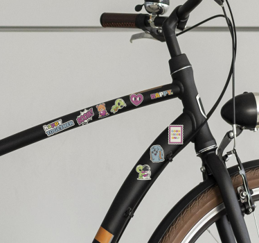 Fahrrad Aufkleber zufälliges aufkleberset - TenStickers