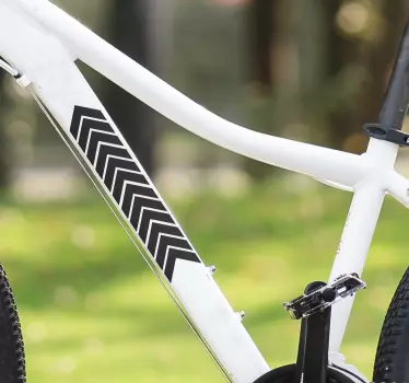 Fahrradpfeile Fahrrad Aufkleber - TenStickers