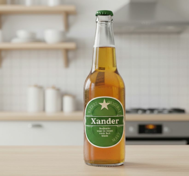 Fensteraufkleber individuelles brauerei etikett - TenStickers