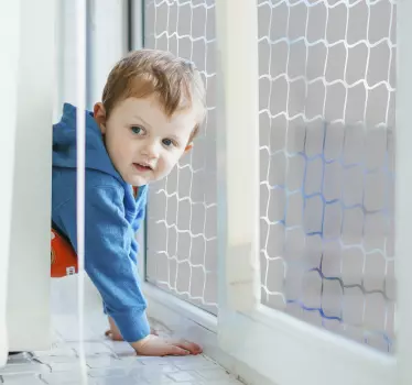 Fensterfolie Fußballtor - TenStickers