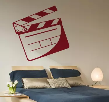 Filmklappe Sticker - TenStickers