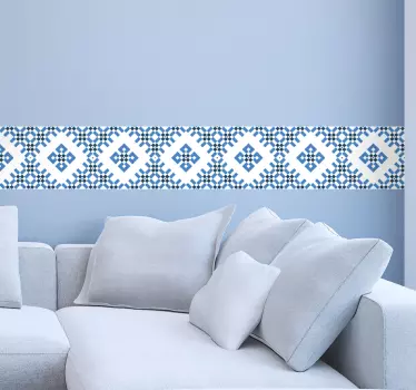 Wandtattoo Wohnzimmer Ornament portugiesisch - TenStickers