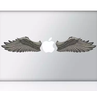 Flügel iPad Mac Aufkleber - TenStickers