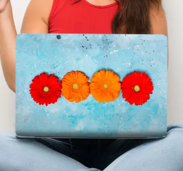 Folie buntes blumenarrangement - TenStickers