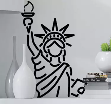 Freiheitsstatue Aufkleber - TenStickers