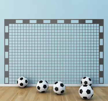 Fußballtor Wandtattoo Jugendzimmer - TenStickers