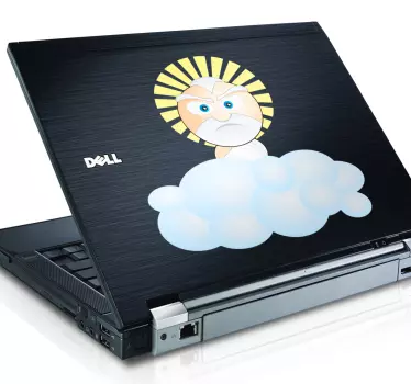 Gott Laptop Sticker - TenStickers