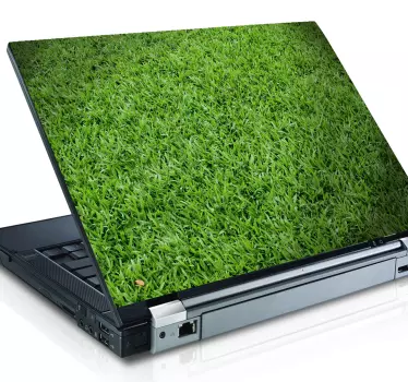 Gras Laptop Aufkleber - TenStickers