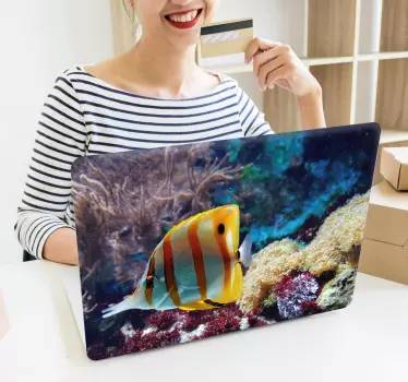 Great Barrier Reef Laptop Aufkleber - TenStickers