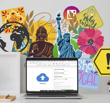 Personalisierte Wandtattoos - TenStickers