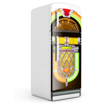 Kühlschrank Folie Jukebox - TenStickers