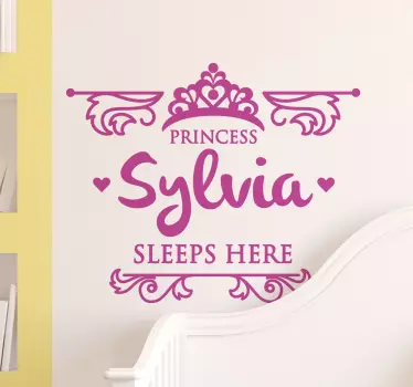 Kinder Wandaufkleber Princess - TenStickers