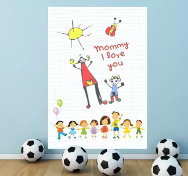 Kinder Whiteboard Folie - TenStickers