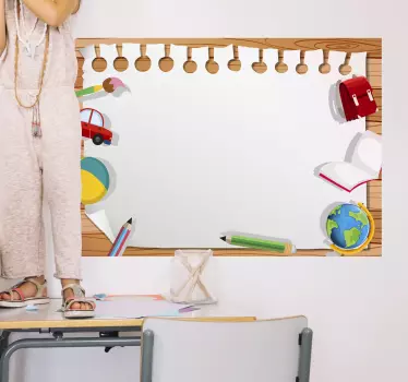 Kinderzimmer Aufkleber Schule - TenStickers
