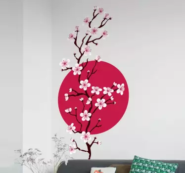 Kirschblüte Japan Sticker - TenStickers
