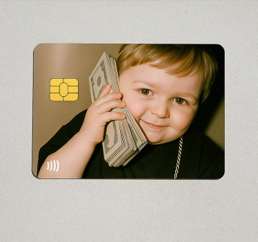 Kreditkarte aufkleber meme kultur geld - TenStickers