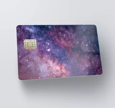 Universum Kreditkarten Aufkleber - TenStickers