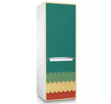 Kühlschrankaufkleber retro - TenStickers