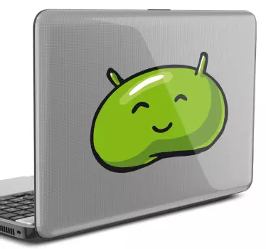 Laptop Aufkleber Android Comic - TenStickers