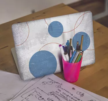Notebook Aufkleber Brutale Architektur - TenStickers