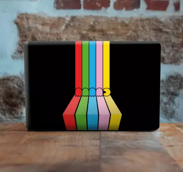 Laptop Aufkleber buntes bleistiftset - TenStickers