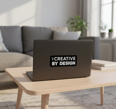 Laptop aufkleber für grafikdesigner aussage - TenStickers