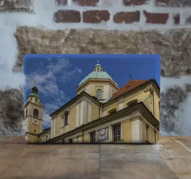 Laptop Aufkleber historische gebäudearchitektur - TenStickers